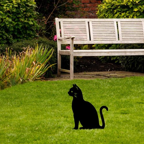 Elegant Black Metal Decorative Object, 38 x 20 cm | 100% Metal, No Assembly Required