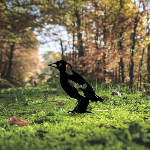 Elegant Black Metal Decorative Object, 37 x 23 cm | 100% Metal, No Assembly Required