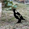 Elegant Black Metal Decorative Object, 37 x 23 cm | 100% Metal, No Assembly Required