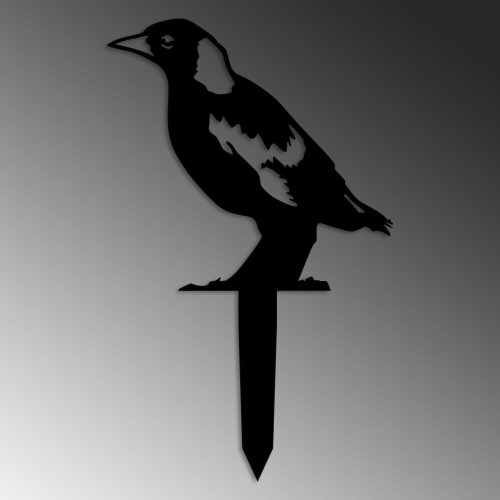 Elegant Black Metal Decorative Object, 37 x 23 cm | 100% Metal, No Assembly Required