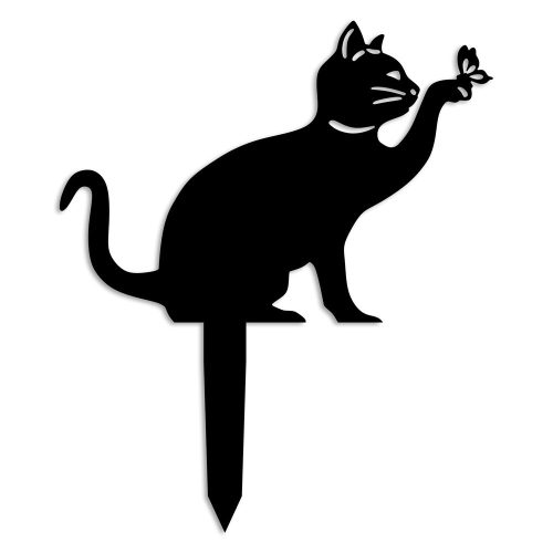 Elegant Black Metal Decorative Object, 36 x 31 cm | 100% Metal, No Assembly Required