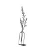 Elegant Black Metal Decorative Object | 12 x 45 cm | 100% Metal