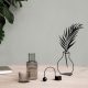 Stylish Black Metal Decorative Object, 20 x 39 cm, 1.5mm