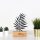 Elegant Black Decorative Object, Metal & Wood, 17x27cm