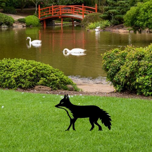 Elegant Black Metal Decorative Object, 48 x 50 cm | 100% Metal, No Assembly Required