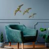 Elegant Gold Decorative Wall Accessory Set (3 Pieces)