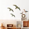Elegant Gold Decorative Wall Accessory Set (3 Pieces)