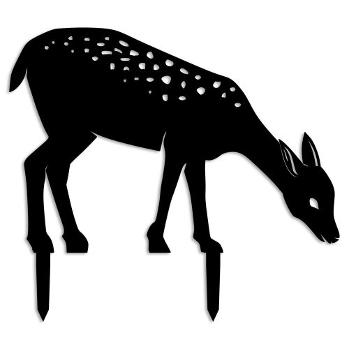 Elegant Black Metal Decorative Object, 64 x 72 cm | 100% Metal, No Assembly Required