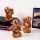 Elegant Copper Decorative Objects (3 Pieces), 8-9 cm | 100% Polyester, Stylish Home Accent