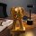 Elegant Gold Decorative Object, 30 cm | 100% Polyester