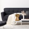 Elegant Gold Decorative Object, 30 cm | 100% Polyester