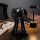 Elegant Black Decorative Object, 30 cm | 100% Polyester