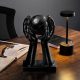 Elegant Black Decorative Object, 30 cm | 100% Polyester