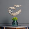 Elegant Cream Decorative Wall Accessory, 3 Pieces | 100% Polyester, Stylish & Functional Design