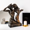 Elegant Decorative Object, 100% Polyester, 42x45x8 cm