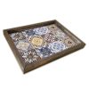 Elegant MDF & Pine Wood Tray, 30 x 40 cm | Durable Design