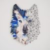 Decorative Metal Wall Accessory, 35 x 48 cm, Steel
