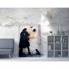 Banksy Decorative Canvas Painting, 70x100 cm, Framed