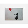 Girl with Balloon Canvas Art by Banksy, 70x100 cm