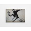 Banksy Decorative Canvas Painting, 70x100 cm, Framed