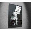 Banksy Decorative Canvas Painting, 70x100 cm, Framed