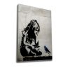 Banksy Decorative Canvas Painting, 70x100 cm, Framed