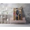 Elegant Canvas Painting, 70x100 cm, 50% Cotton/Polyester