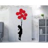 Banksy Decorative Canvas Painting, 70x100 cm, Framed