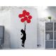 Banksy Decorative Canvas Painting, 70x100 cm, Framed