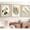 Elegant 3-Piece Framed MDF Painting Set, 50x70 cm