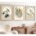Elegant 3-Piece Framed MDF Painting Set, 50x70 cm