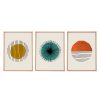 Elegant 3-Piece Framed MDF Painting Set, 50x70 cm