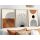 Elegant 3-Piece Framed MDF Painting Set, 50x70 cm