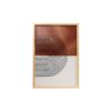 Elegant 3-Piece Framed MDF Painting Set, 50x70 cm