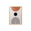 Elegant 3-Piece Framed MDF Painting Set, 50x70 cm