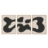 Elegant 3-Piece Framed MDF Painting Set, 50x70 cm