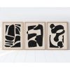 Elegant 3-Piece Framed MDF Painting Set, 50x70 cm