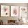 Elegant 3-Piece Framed MDF Painting Set, 50x70 cm