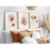 Elegant 3-Piece Framed MDF Painting Set, 50x70 cm
