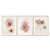Elegant 3-Piece Framed MDF Painting Set, 50x70 cm