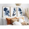 Elegant 3-Piece Framed MDF Painting Set, 50x70 cm