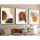 Elegant 3-Piece Framed MDF Painting Set, 50x70 cm
