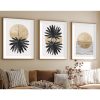Elegant 3-Piece Framed MDF Painting Set, 50x70 cm