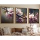 Elegant 3-Piece Framed MDF Painting Set, 50x70 cm