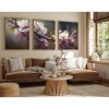 Elegant 3-Piece Framed MDF Painting Set, 50x70 cm