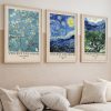 Elegant 3-Piece Framed MDF Painting Set, 50x70 cm