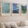 Elegant 3-Piece Framed MDF Painting Set, 50x70 cm