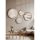 Set of 4 Decorative Framed MDF Paintings, Solid Wood