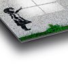 Banksy Tempered Glass Art, 30x45 cm, 4mm Thick