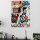 Banksy Tempered Glass Art, 45x65 cm, 4mm Thick